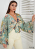 Women's Chic Plus Size Valerie Cropped Boho Kimono Dress